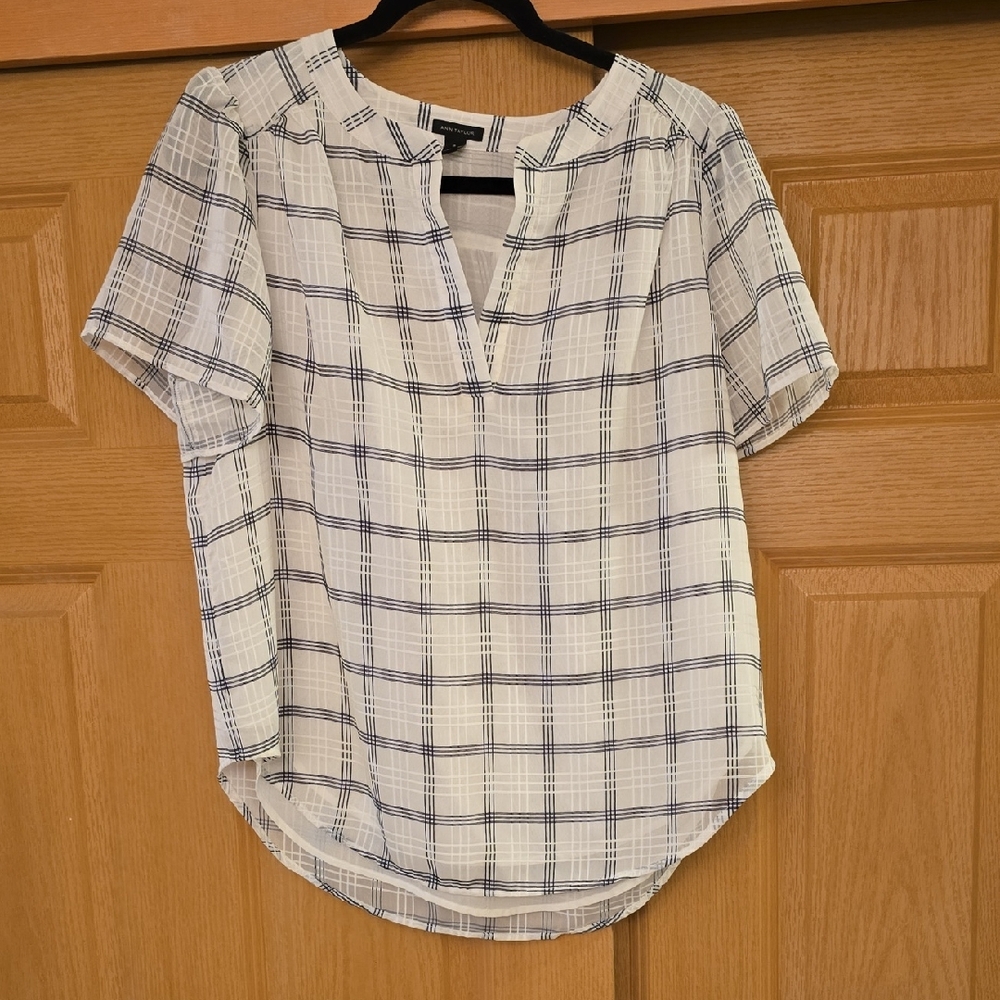 You Have To See This Ann Taylor Blouse In Person-beautiful!